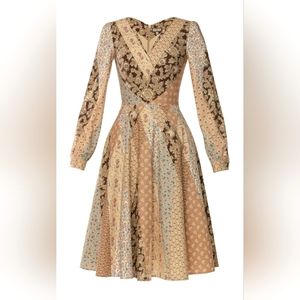 Lena Hoschek Quilt Dress Size Small